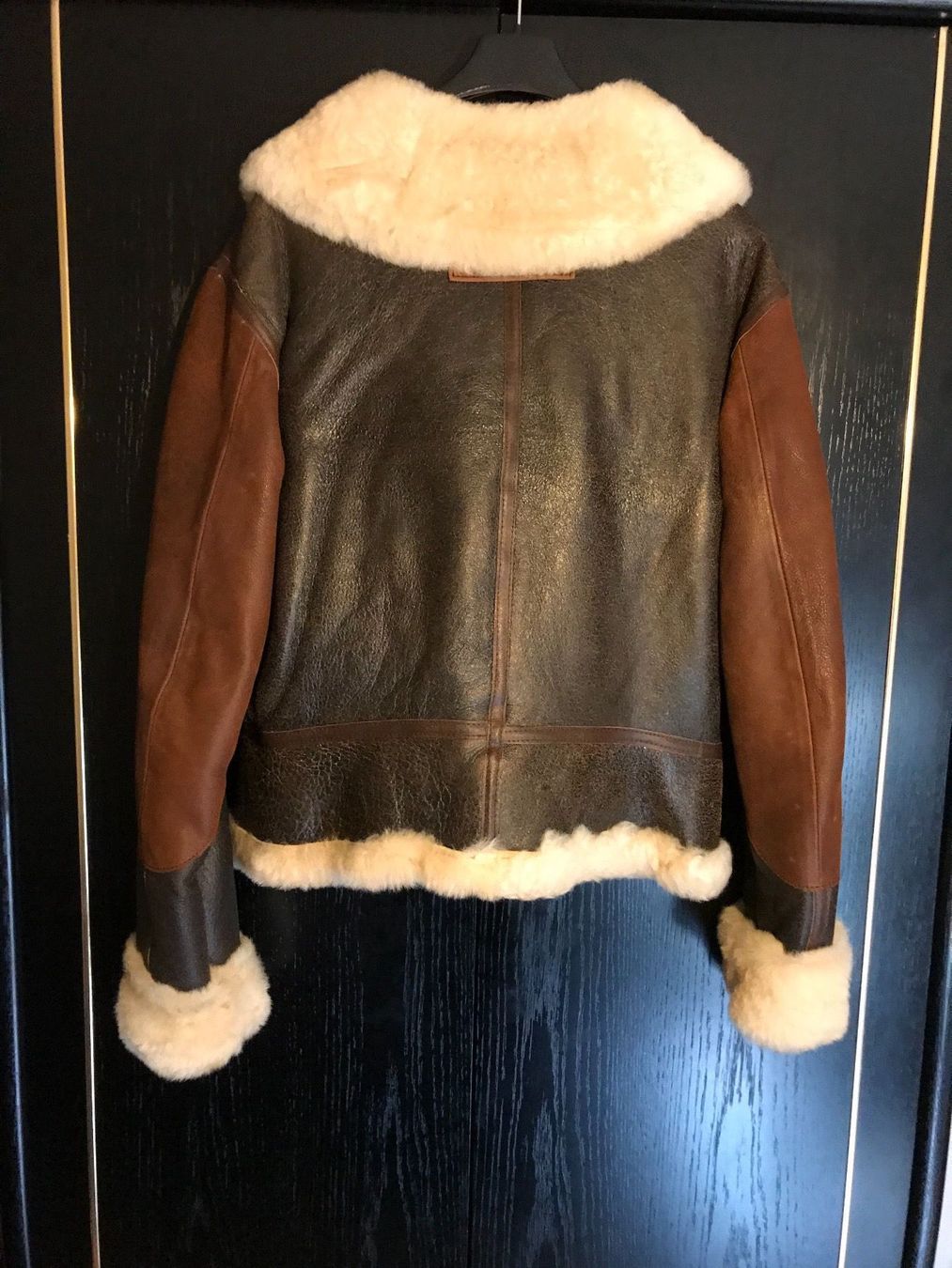 Avirex Giacche: Blouson AVIREX, en cuir et fourrure – Nuovo (secondo la descrizione) da Bern venduto da Balharbour 3