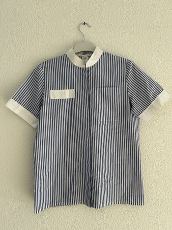 Chemise Carven Air France rayée, taille 36