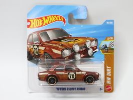 Hot Wheels 1970 Ford Escort RS1600