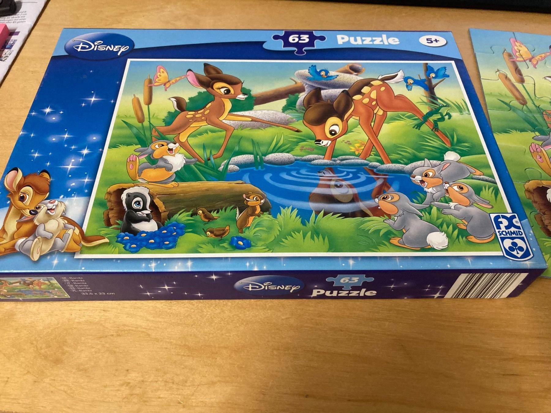 Disney Puzzle: Bambi Puzzle -Disney 63-teilig – Usato da Reinach BL venduto da Loma8 2