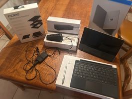 Microsoft Surface Pro 4 Tablet Set mit Zubehör