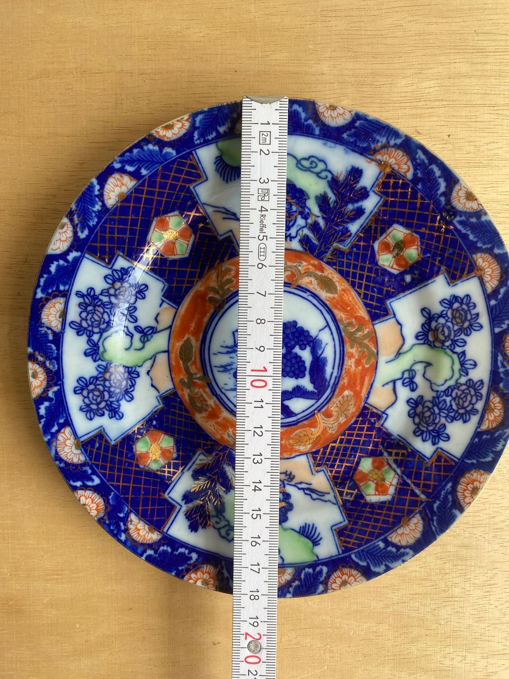 Assiettes: Asiatischer Teller mit Goldelementen – D'occasion à Burgdorf par gre_2ftz 1
