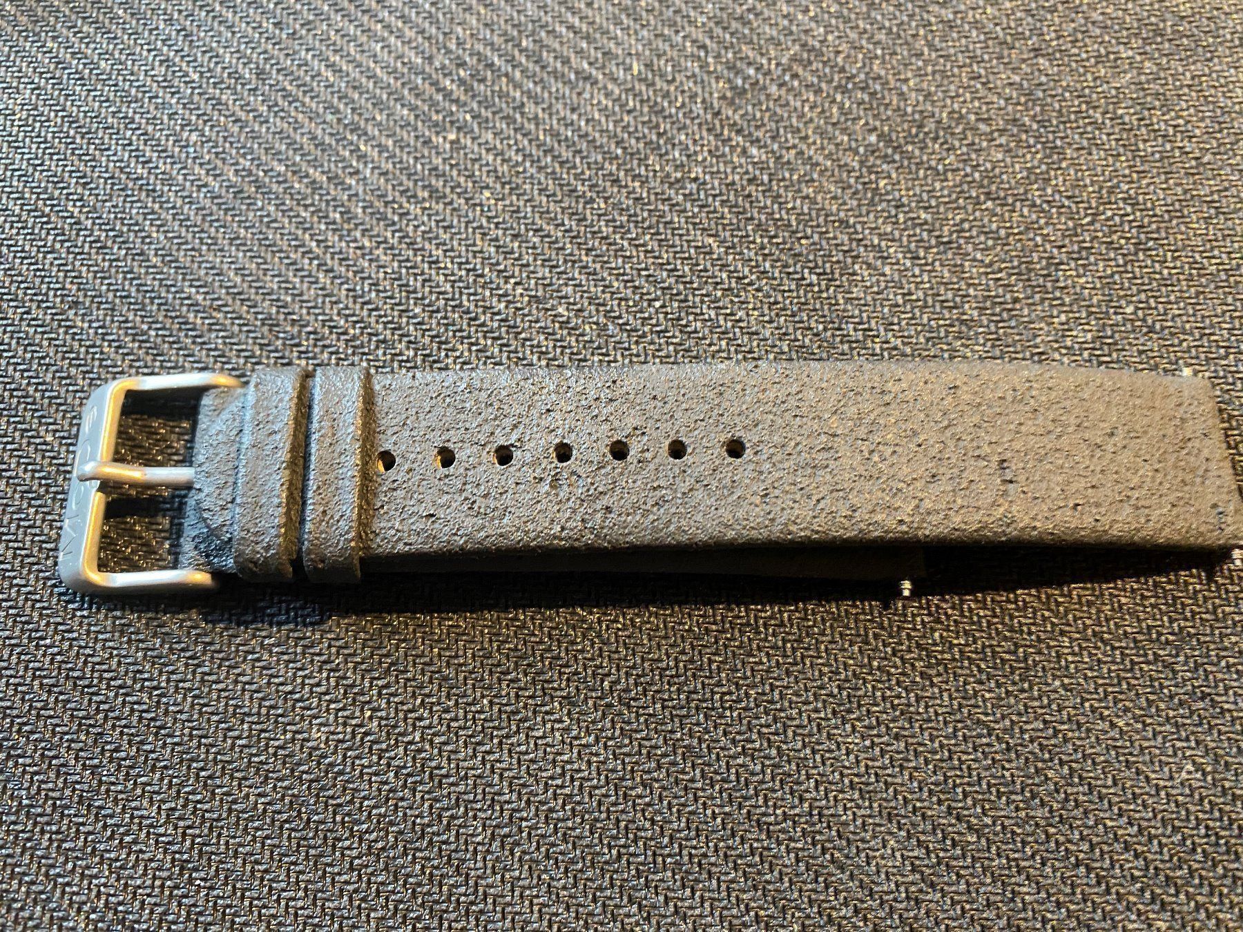 Bracciali & Braccialetti: Uhrenarmbändeli, Leder, schwarz – Usato da Muri b. Bern venduto da Silberqualle