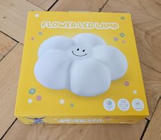 LED Lampe Kinderlicht 'Flower' Silikon weiss neu & OVP
