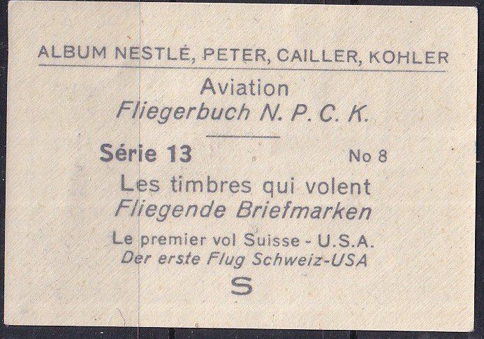 Alle Briefmarken: Fliegende Briefmarken, Serie 13, No 8** – Gebraucht aus Samnaun-Compatsch von Muckimu 1