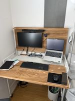 Schreibtisch - desk / hidden monitor