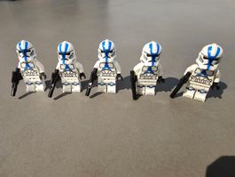 LEGO Star Wars 5x 501 Clone Trooper sw1094