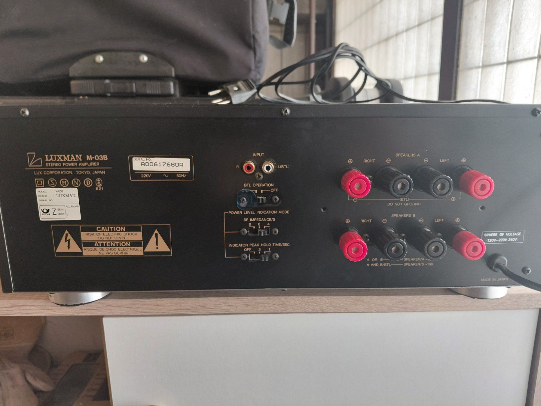 Luxman Verstärker: Luxman HiFi Endstufe wenig gebraucht – Gebraucht aus Zäziwil von jolefi 2