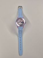Minnie Maus Kinderuhr blau pink, Batterie funktioniert