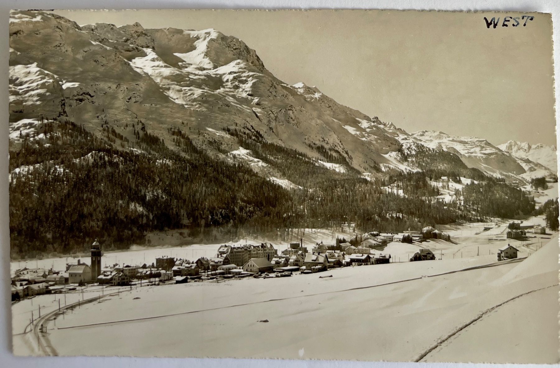 Cartoline postali: AK: CELERINA – Usato da Lutry venduto da Ediego