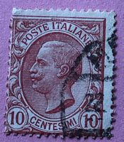 Briefmarken aus Italien König Viktor Emanuel III GESTEMPELT 