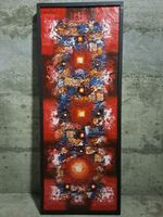 Abstrakte Monde – 45×120 cm – Acryl auf Leinwand