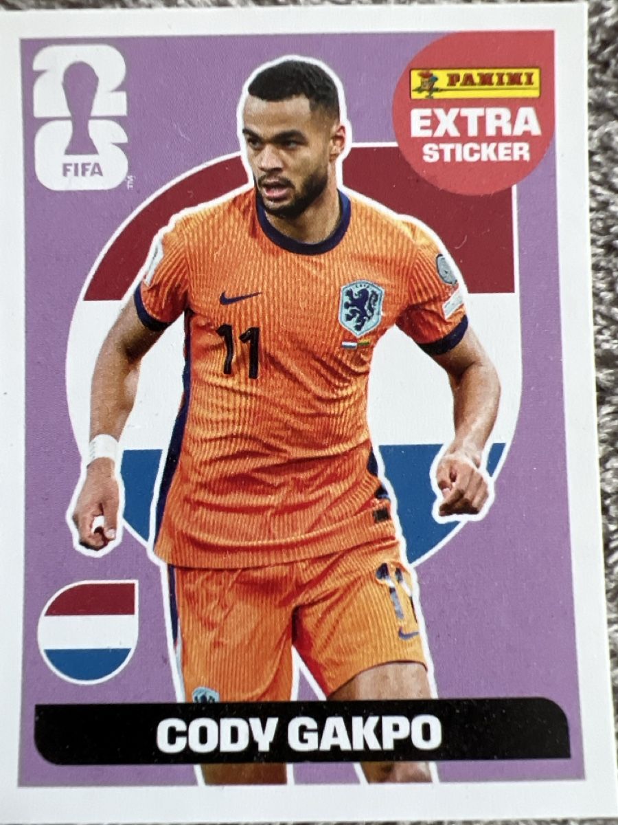 Panini Carte collezionabili: Cody Gakpo – Nuovo (secondo la descrizione) da Trimbach venduto da Bade10