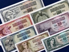 *** Belgrad - Jugoslawien - Dinara UNC - schönes Notenset
