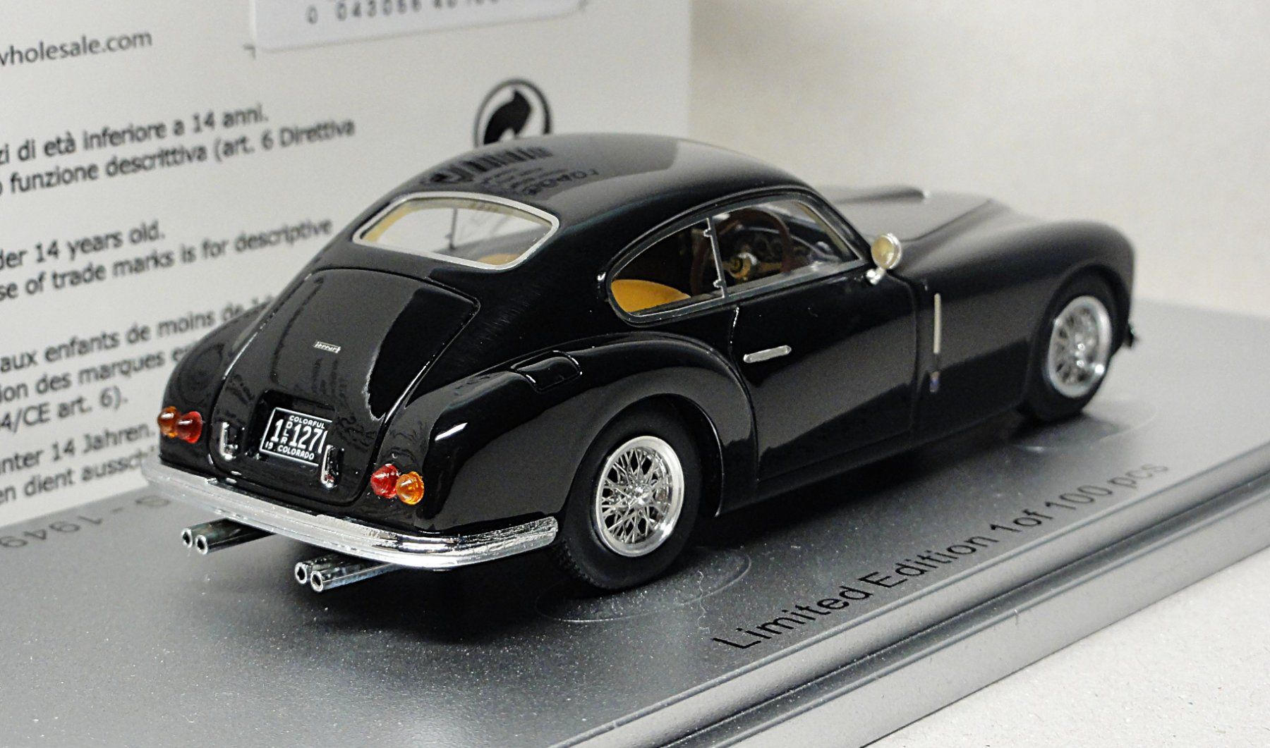 Alpine Modellini d'auto: 1:43 KESS Ferrari 166 Inter Farina 1949 – Usato da Solduno venduto da albimicio 2