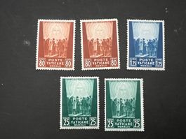 Vatikan Lot 1942 mit Falz  (4630)