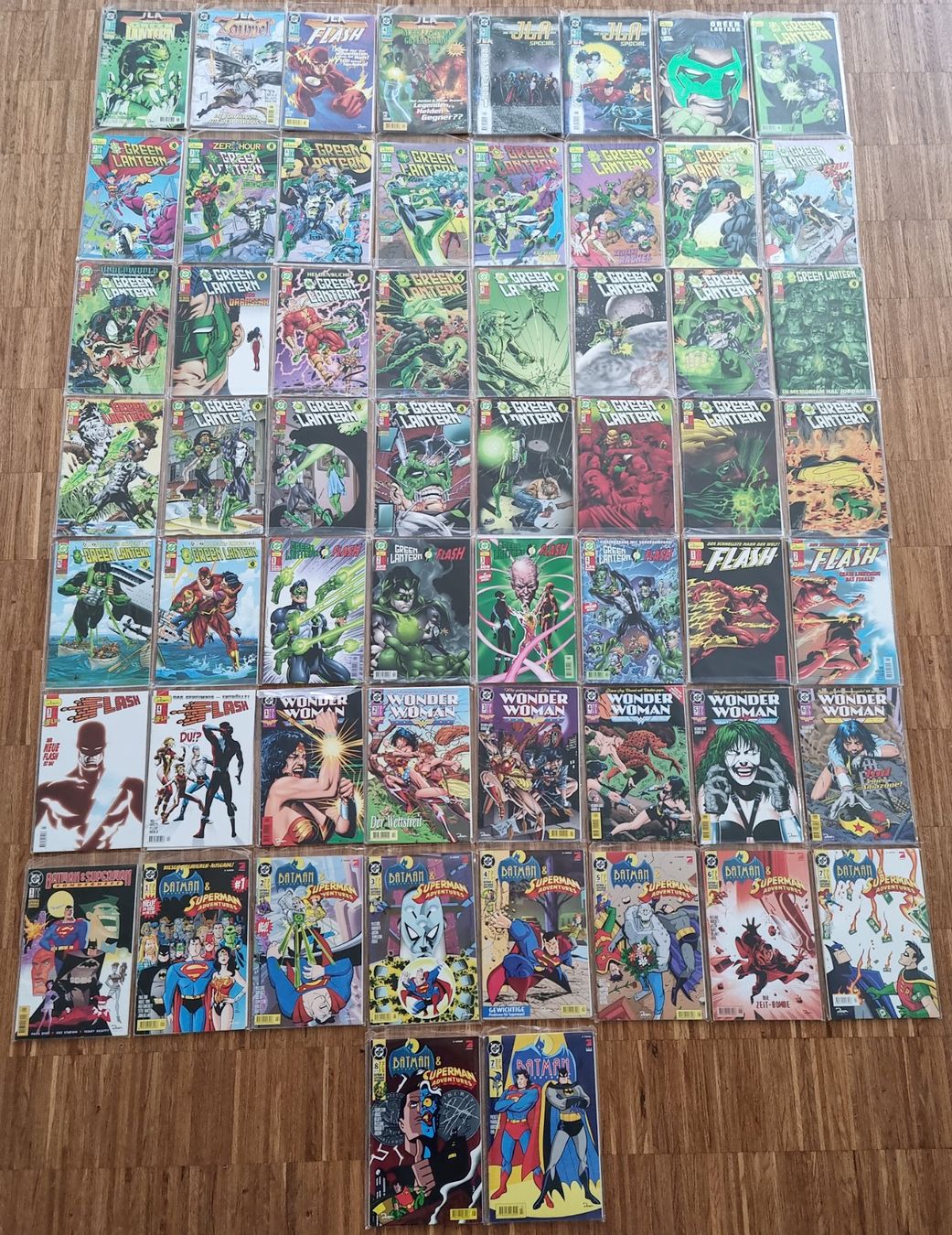 Fumetti: DC Comics Dino Verlag 58 St. JLA, Green Lantern, Flash etc. – Usato da Ormalingen venduto da Funtoys