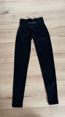 TEVEO Leggings – Größe XS | Farbe: schwarz
