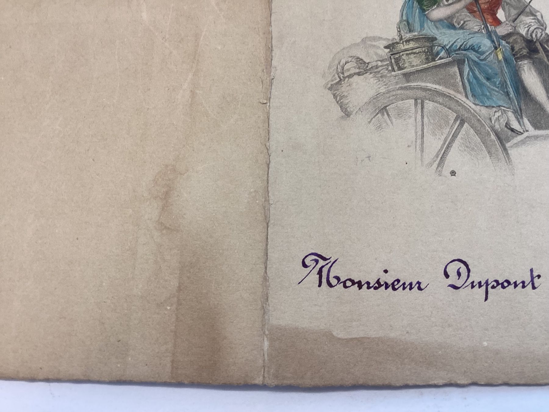 Karten: Antike Menu Karte 1905 – Gebraucht aus Eglisau von mar_5rn2 5