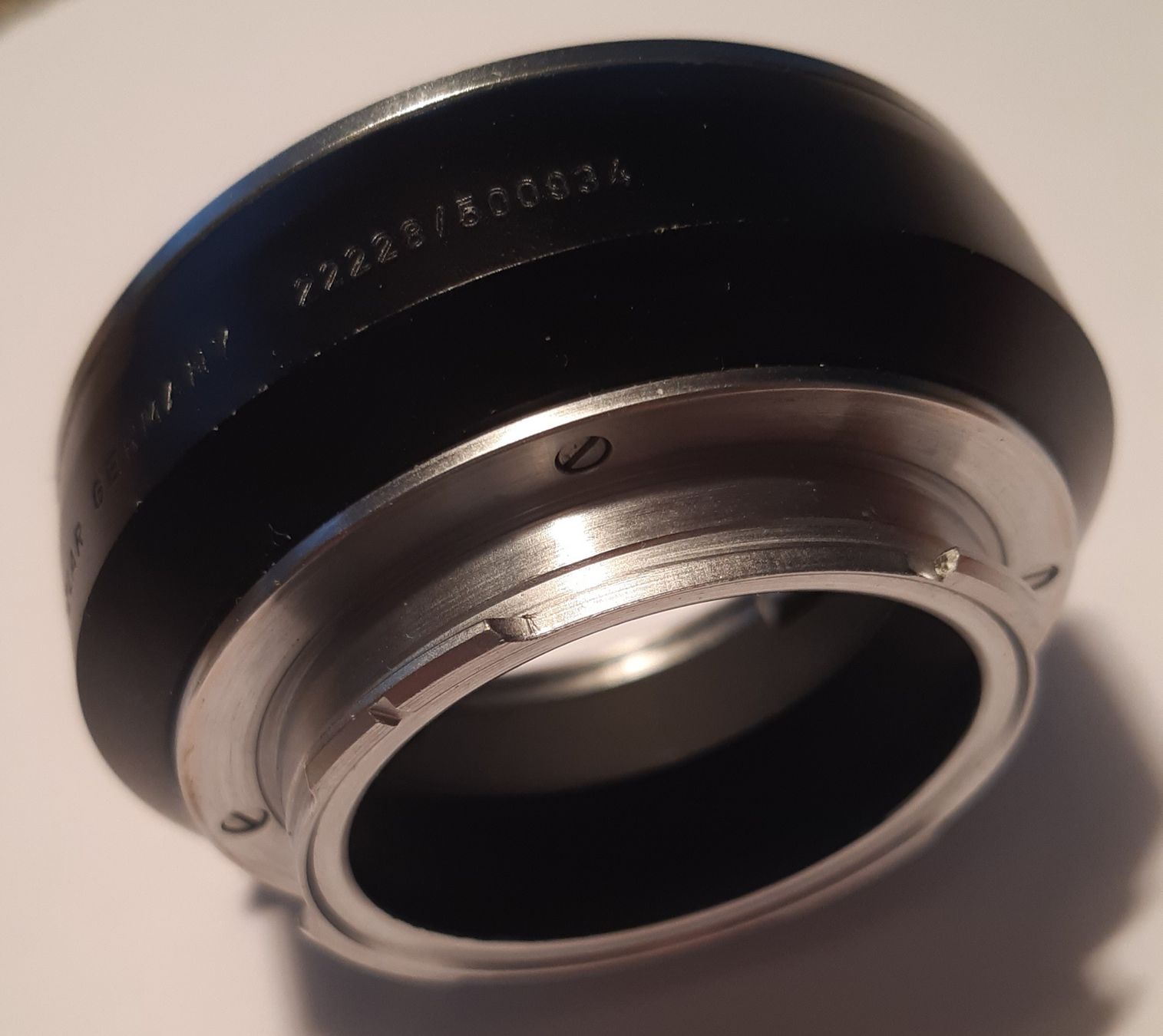 Leitz Adattatori foto: Leitz Adapter 22228-500934 mit Front- und Rückdeckel – Usato da Biel/Bienne venduto da Jumajo 7