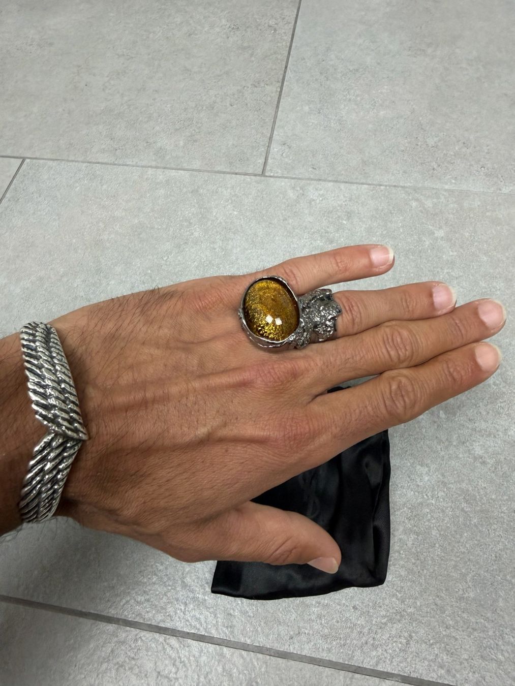 Saint Laurent Anelli: Yves Saint Laurent  Arty Ring – Usato da Biel/Bienne venduto da sami0788480082 1