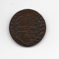 (1678) Appenzell, ½ Batz 1808, vz