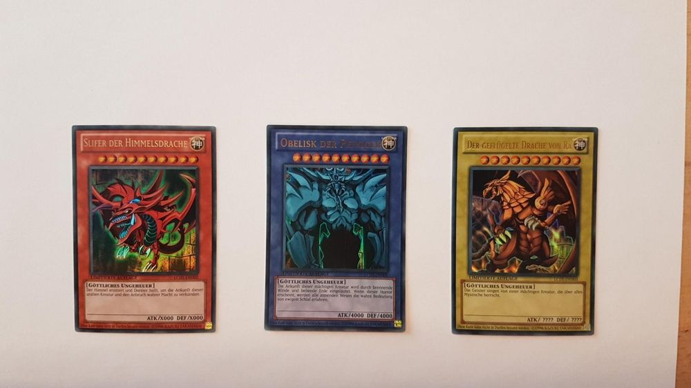 YU-GI-OH! OBELISK, SLIFER, Ra God Card Set TN19 - PSA 9 EUR 138,56 - Foto 6
