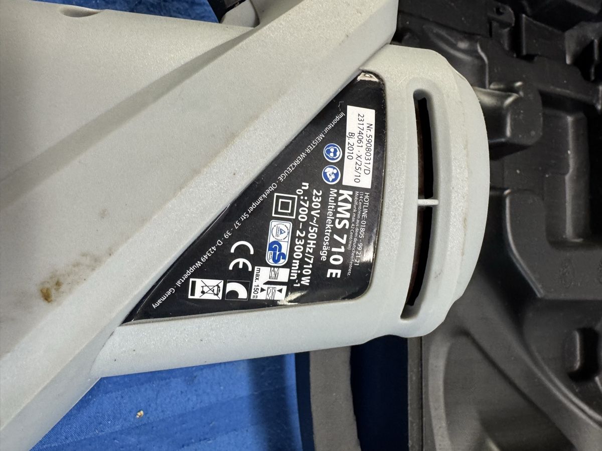 Seghe: Multi-Elektrosäge KMS 710 E – Usato da Ostermundigen venduto da Gummibaerli63 2