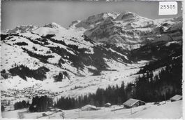 Lenk - Generalansicht im Winter
