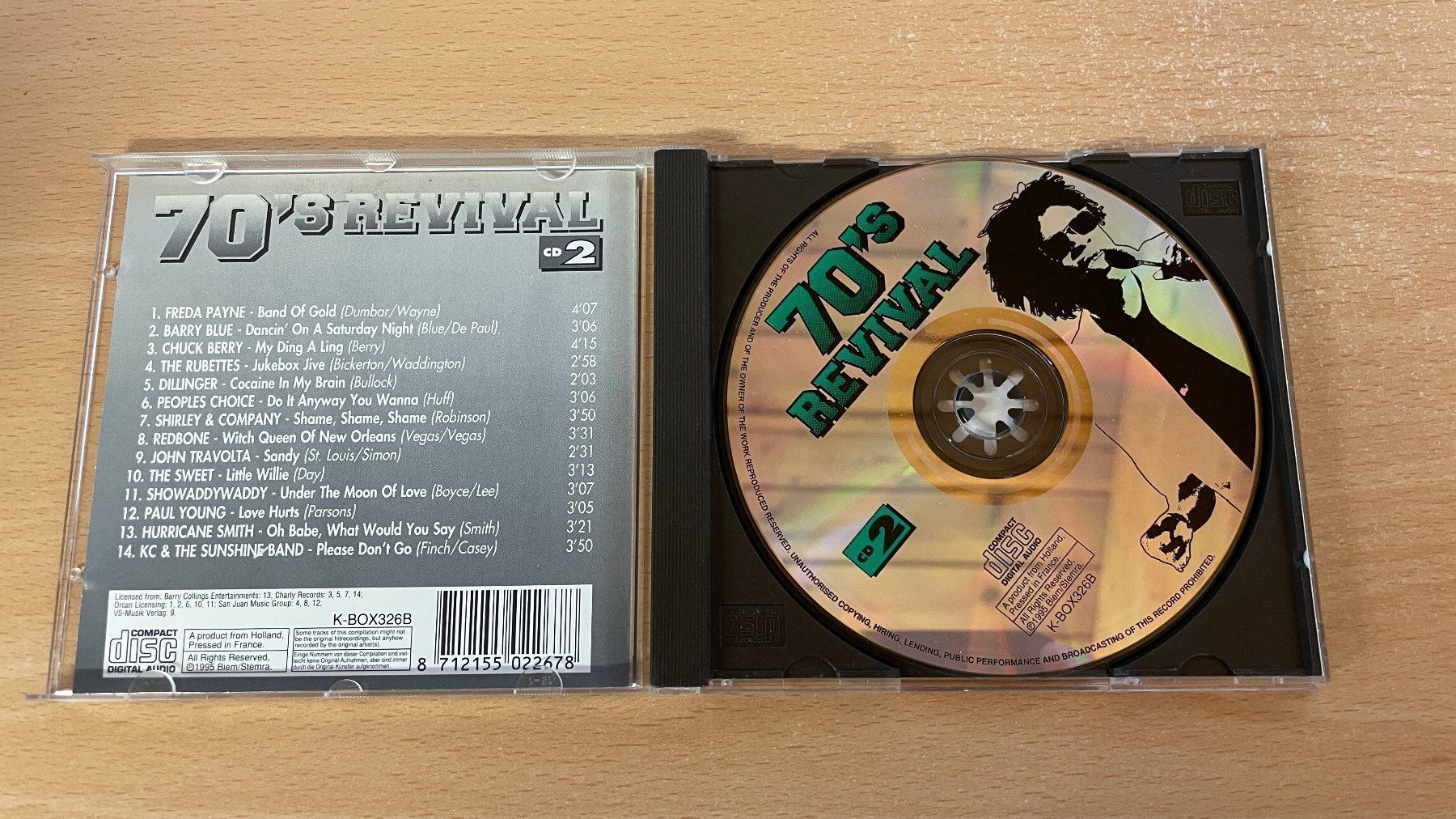 CD: 70s REVIVAL CD 2 - ok – Usato da Glattfelden venduto da cybermaxx 2