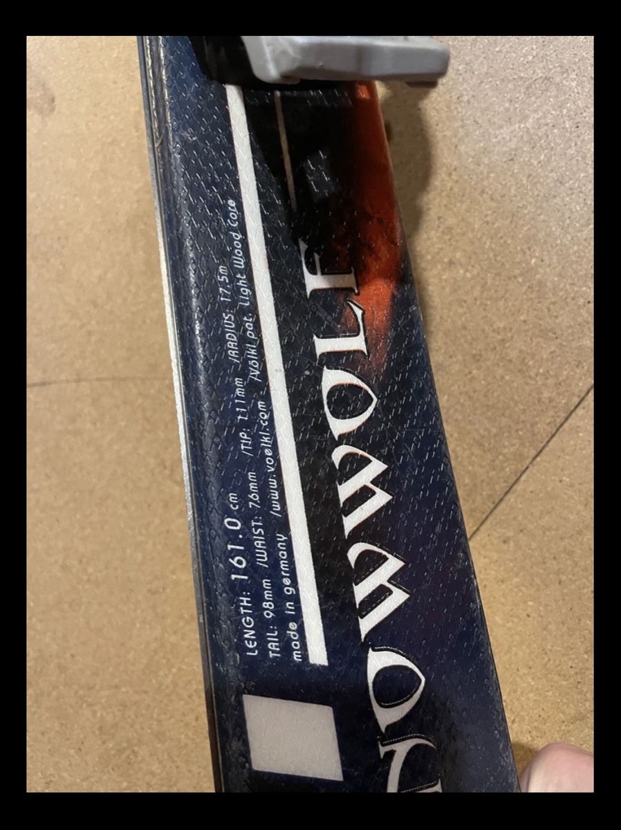 Völkl Sci: Tourenski Völkl 161cm Snowwolf – Usato da Rikon im Tösstal venduto da Aidaverkauf 1