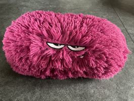 Culto Flausy Plüschkissen Dekokissen pink-plaume neuwertig