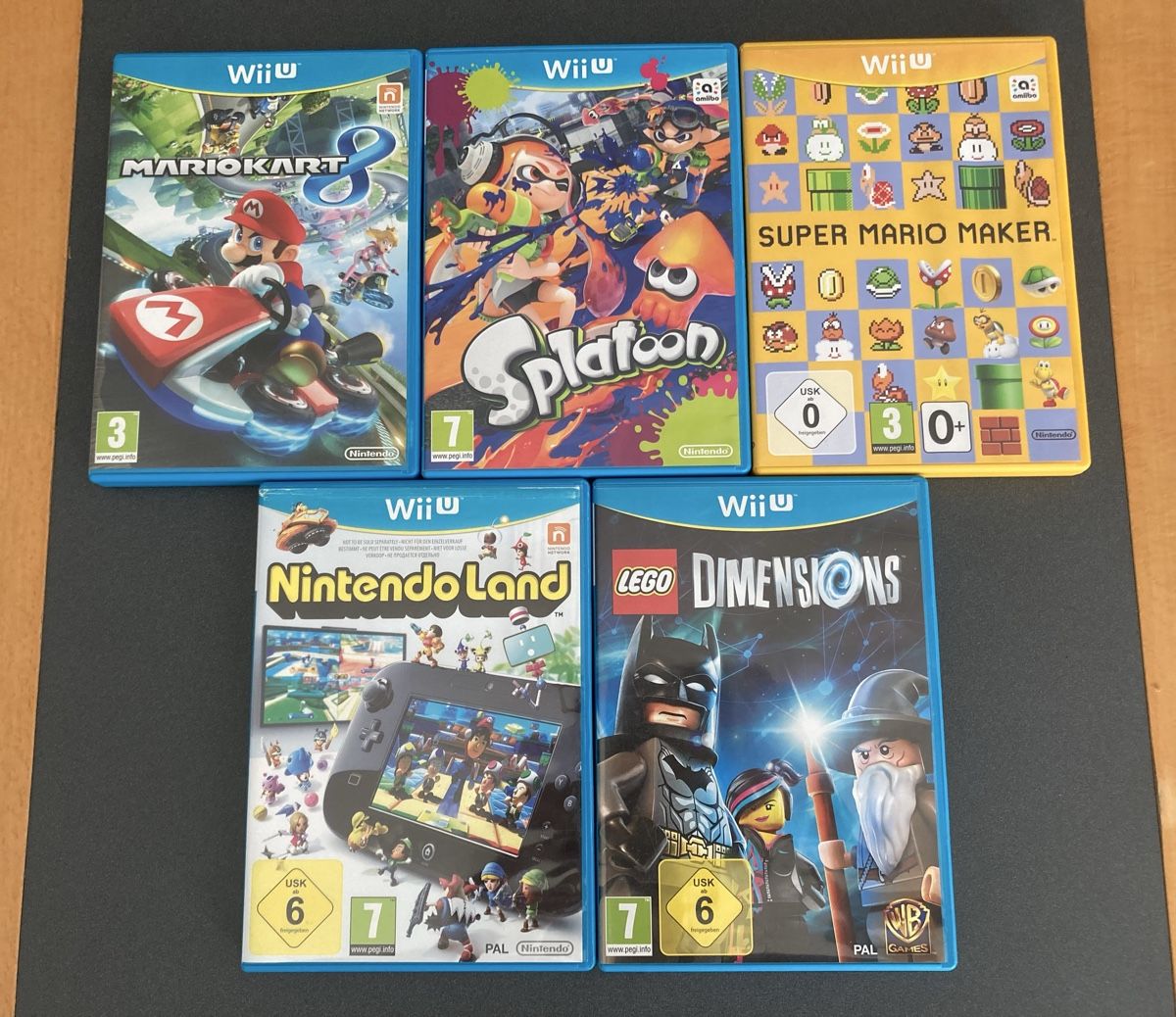 Nintendo Jeux: 5 Nintendo Wii U Games – D'occasion à Düdingen par erw_6lgf