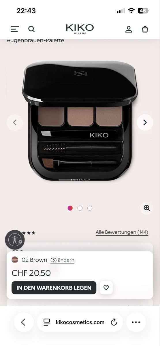 Make-up: Kiko Eyebrow Expert Palette NEU – Nuovo (secondo la descrizione) da Zürich venduto da arr_vq5w 4