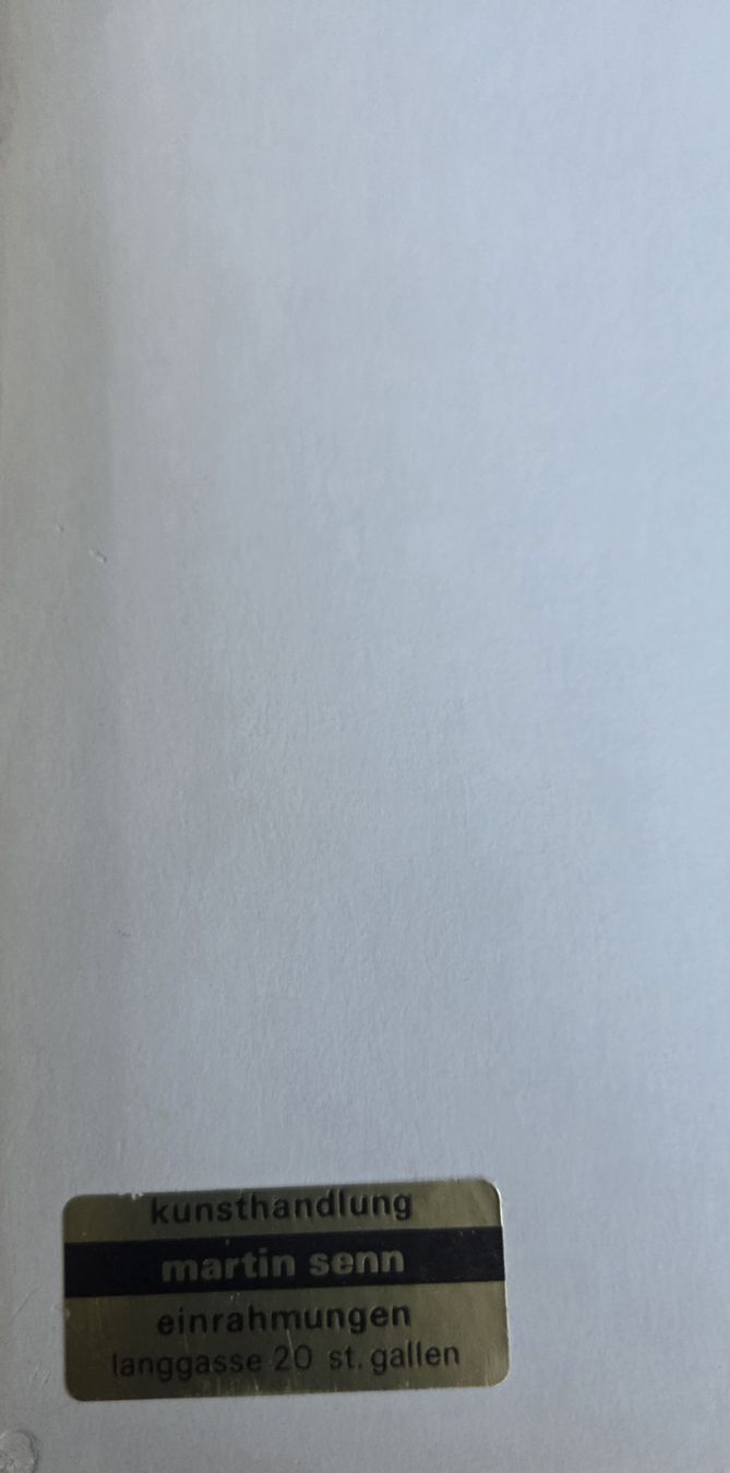 Grafica & Litografie: Rudolf Mirer  Signierte Farblithogra – Usato da Rehetobel venduto da hobirot01 7