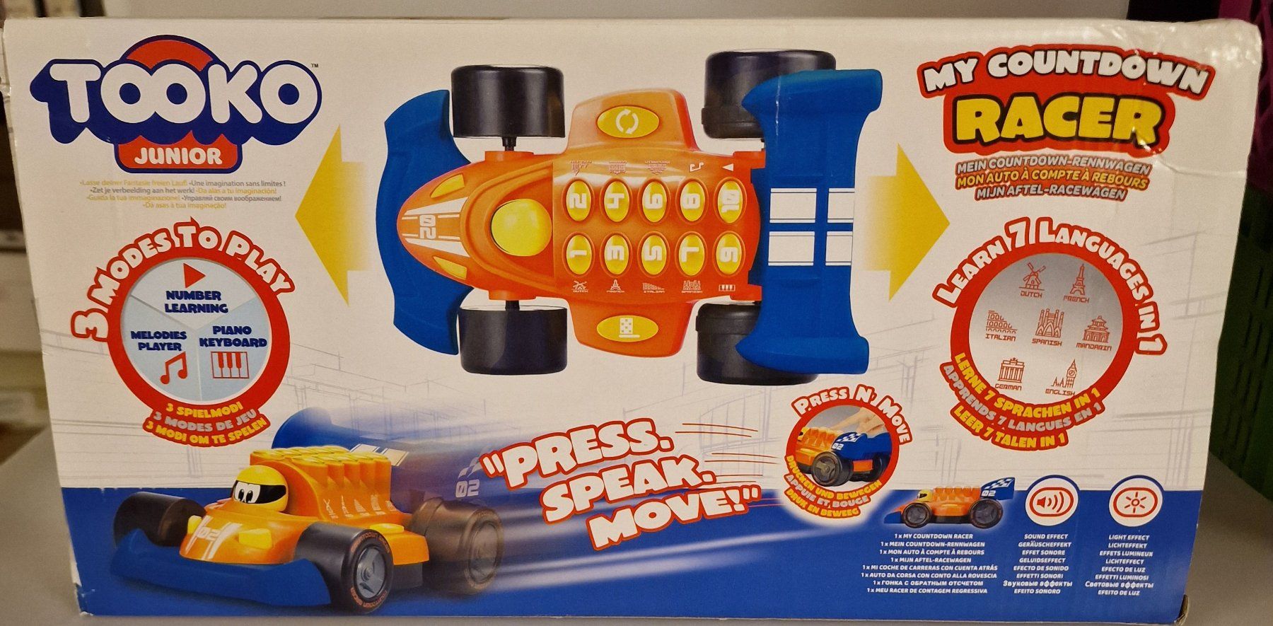 Modellismo RC: Tooko Junior - Countdown Racer  Neu – Nuovo e nell'imballaggio originale da Oberuzwil venduto da aseinkaufswelt 1
