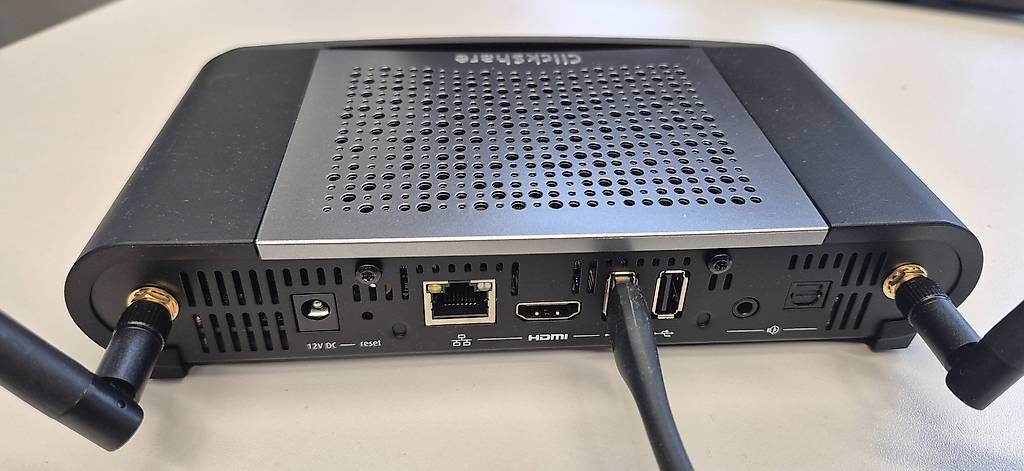 Lettore multimediale & Streamer: Barco ClickShare CSE-200 Video System – Usato da Langnau am Albis venduto da Hasal 2