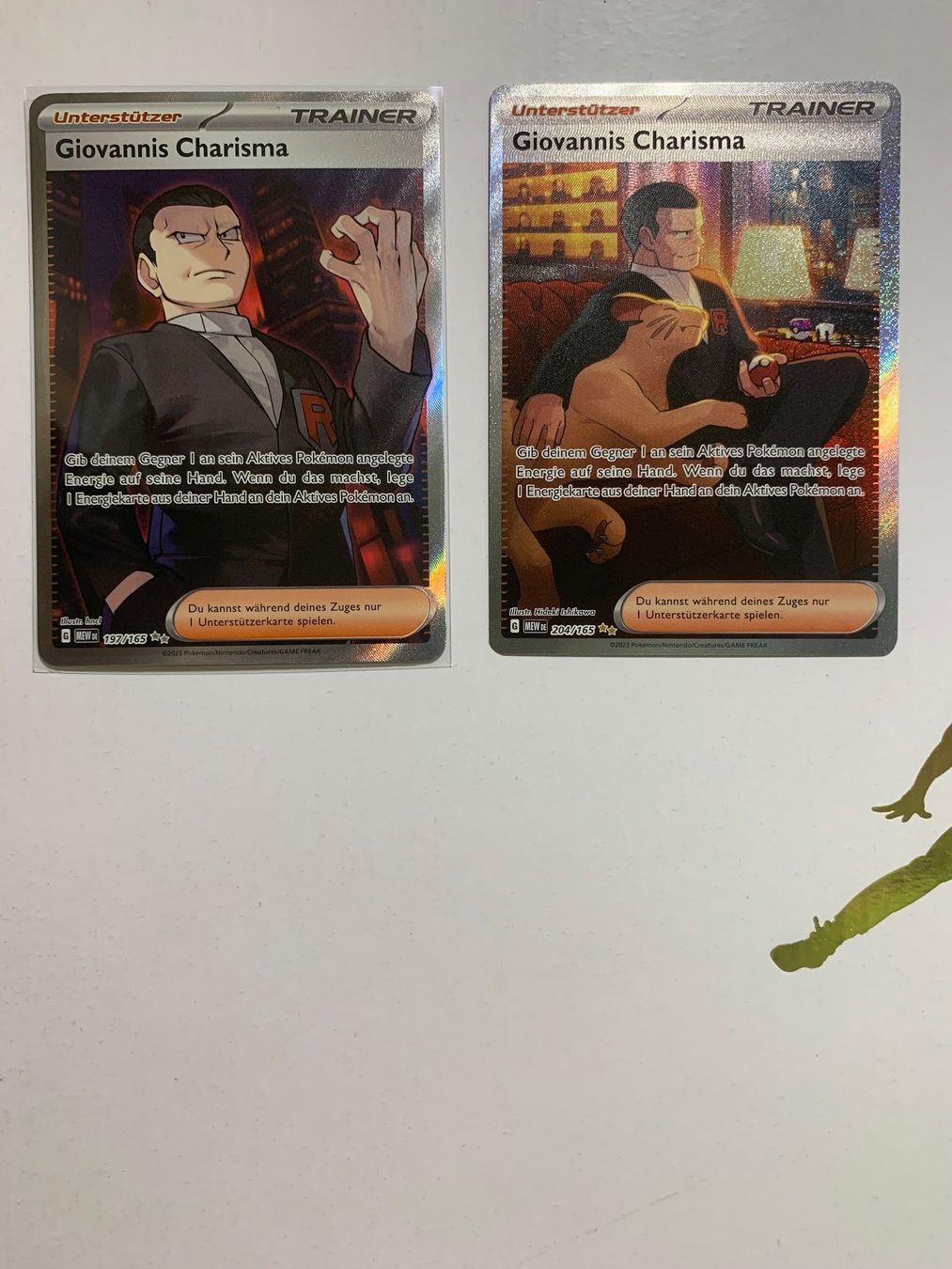 Pokémon Sammelbilder & Trading cards: Pokemon Trainer Giovanni – Gebraucht aus Wettingen von