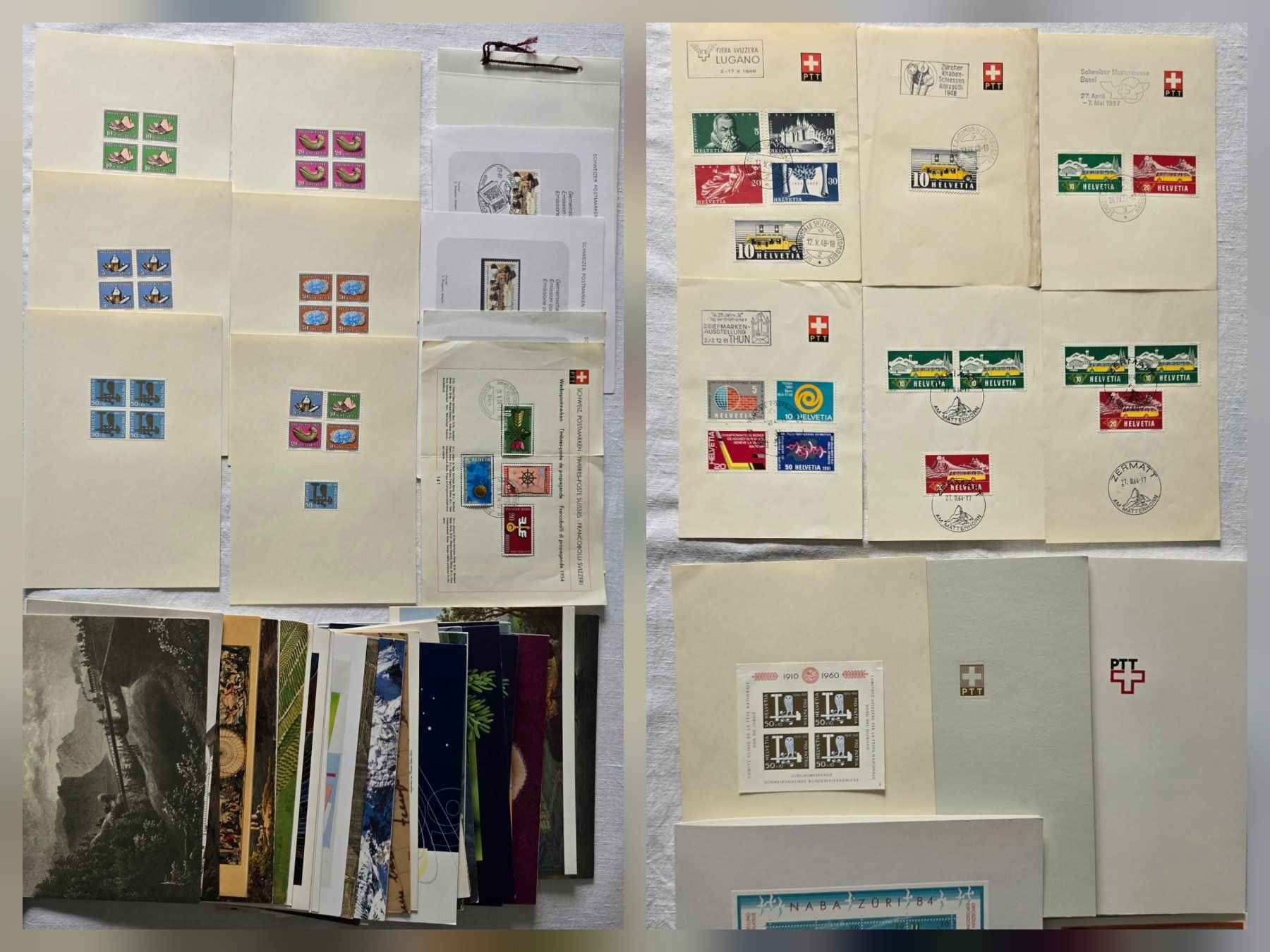 Tutti i francobolli: Schweizer Briefmarken Sammlung - große Kiste – Usato da Ehrendingen venduto da trickyvicky 7