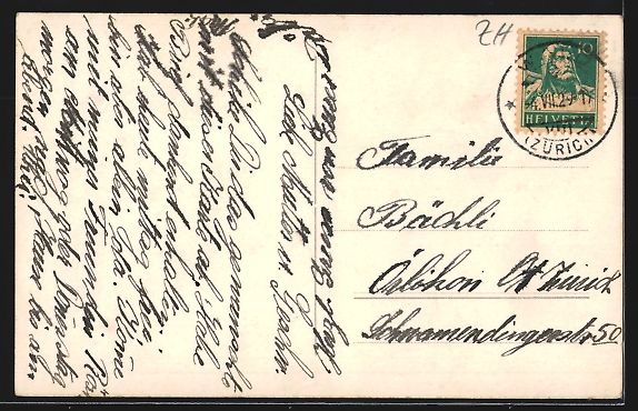 Cartes postales: AK Wald /Zch., Sanatorium, 1929 – D'occasion à Berlin par bartko-reher 1