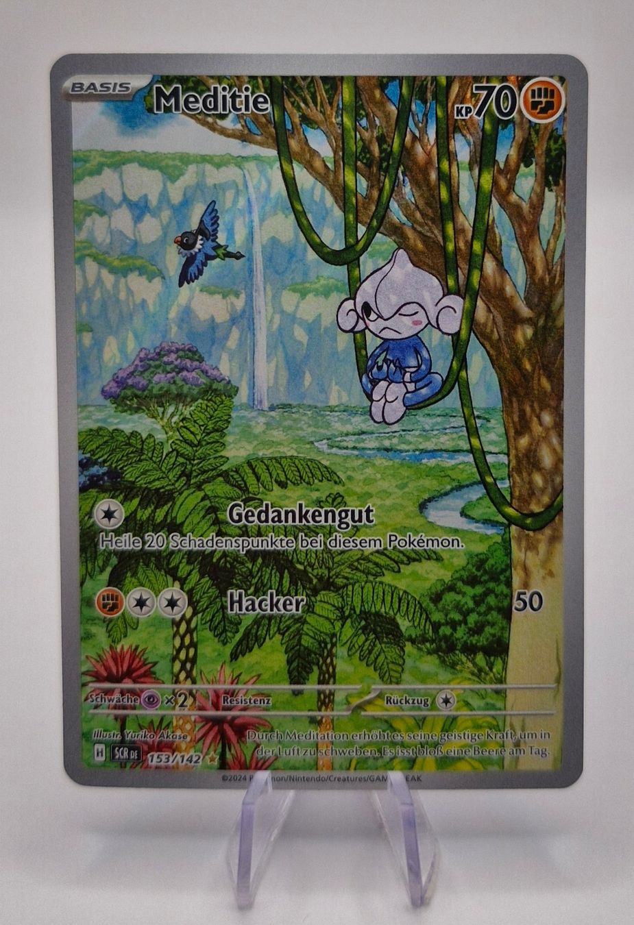 Pokémon Carte collezionabili: Meditie / Stellarkrone / SCR 153 – Nuovo (secondo la descrizione) da Arni AG venduto da PokemonCardsStore