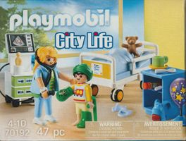 PLAYMOBIL CITY LIFE 70192 REPARTO DELL'OSPEDALE PER BAMBINI