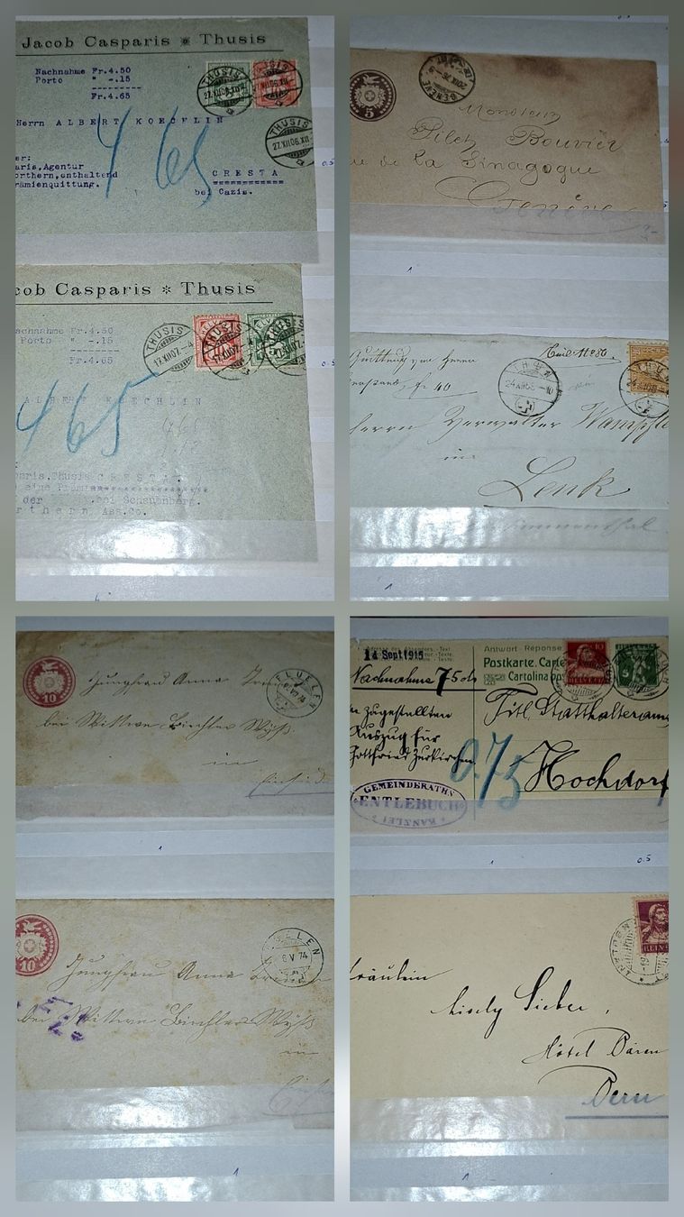 Tutti i francobolli: Ganzsachen / Briefe / Div / Schweiz – Usato da Balgach venduto da SIMEON27 3