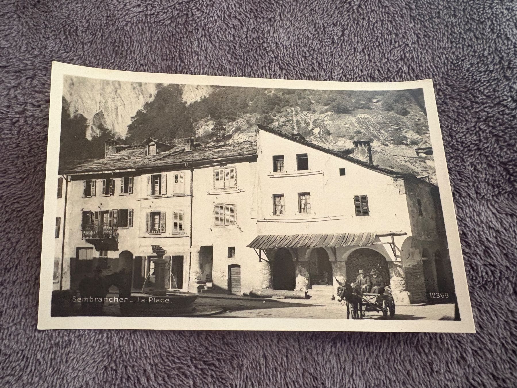 Cartoline postali: Carte postale ancienne de Sembrancher Valais – Usato da Fully venduto da fre_58gk
