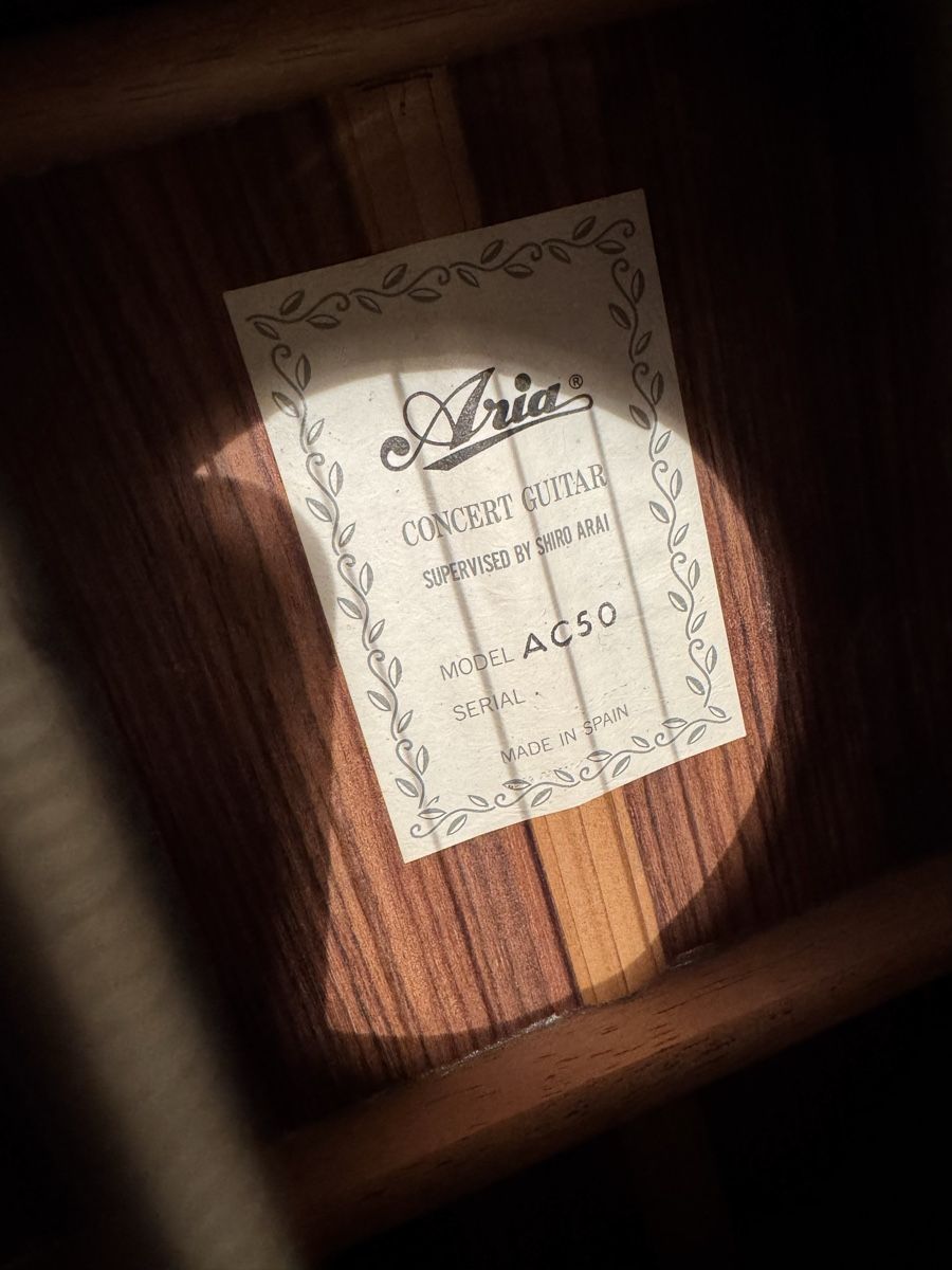 Aria Musikinstrumente: Klassische Gitarre Aria AC-50 – Gebraucht aus Schwyz von Karin096 1