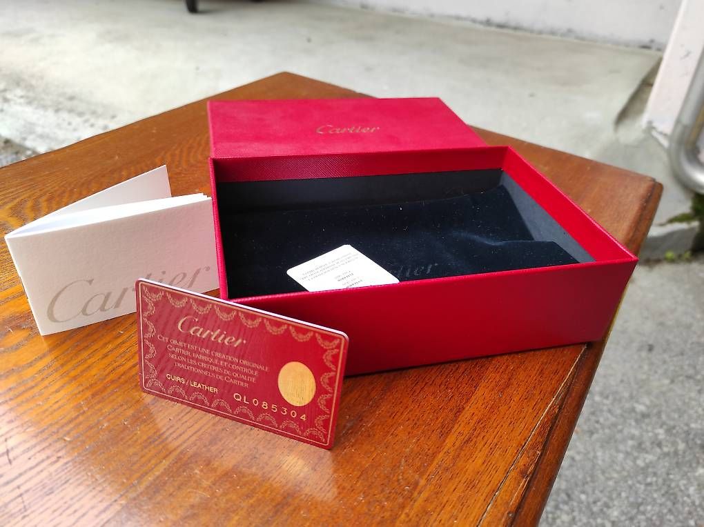 Scatole porta orologi: scatola originale Cartier – Usato da Capolago venduto da men_sbb5