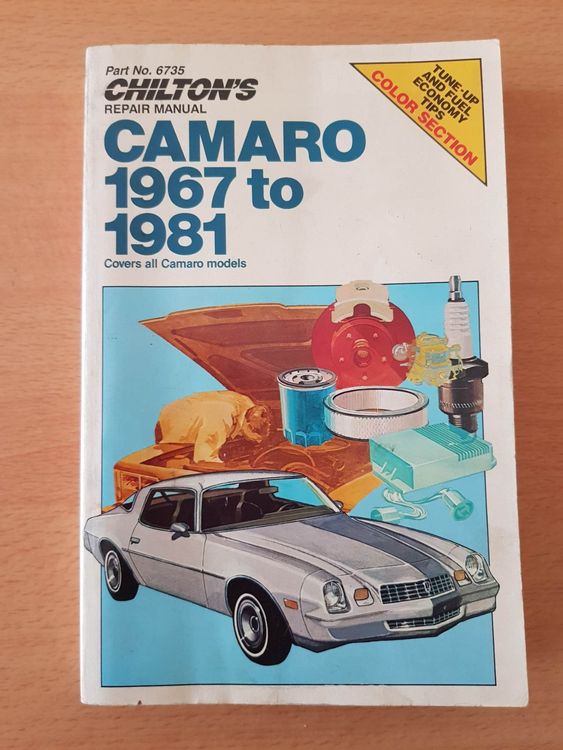 CHILTONS AUTO REPAIR MANUAL Chevrolet Camaro (Gebraucht) in Dulliken ...