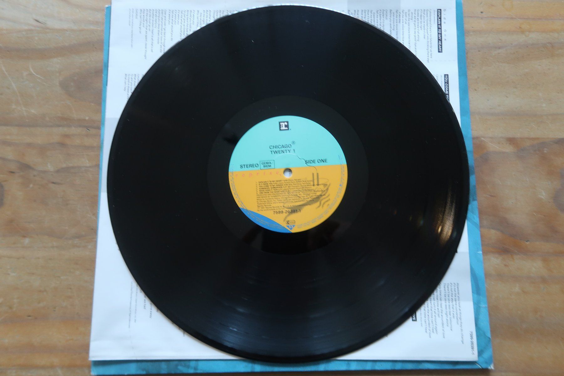 Dischi in vinile: CHICAGO - 21 - TWENTY 1 - VINYL LP – Usato da Basel venduto da Patiscat 3