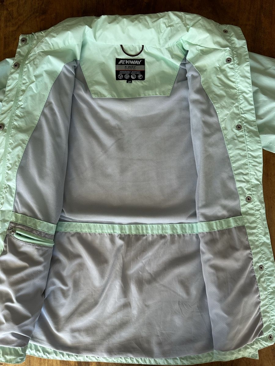 Jacken: Veste K-WAY 2000 imperméable mint  clair taille 38 – Neu (gemäss Beschreibung) aus Châtelaine von Alexandra.jankowski 3