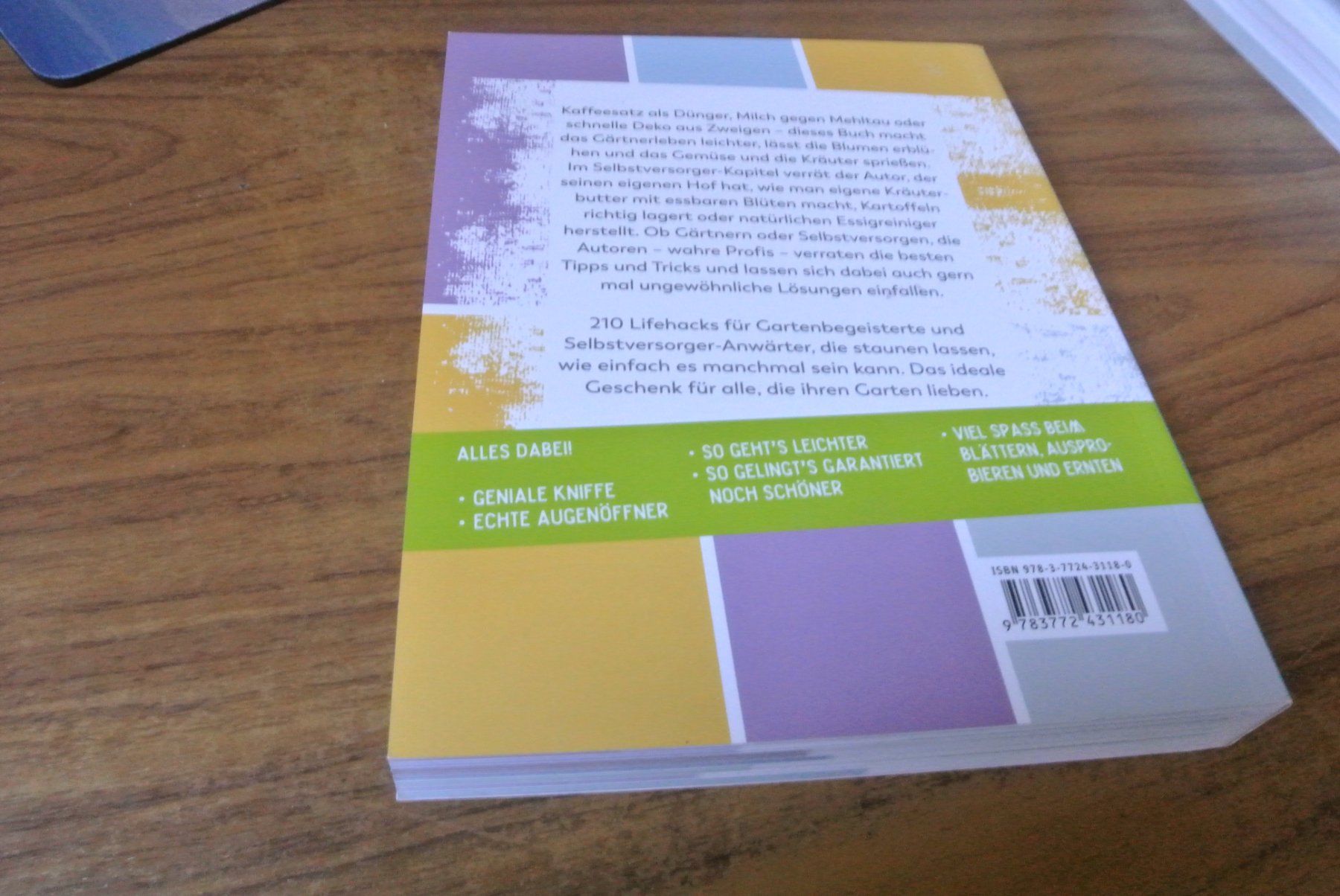 Libri: Trick 17   Garten und Balkon – Usato da Rüschlikon venduto da CBPL 3